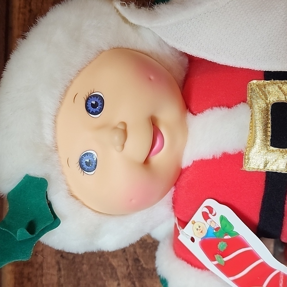 1992 Hasbro Hoilday Edition Cabbage Patch Doll Santa Claus New - Picture 4 of 7